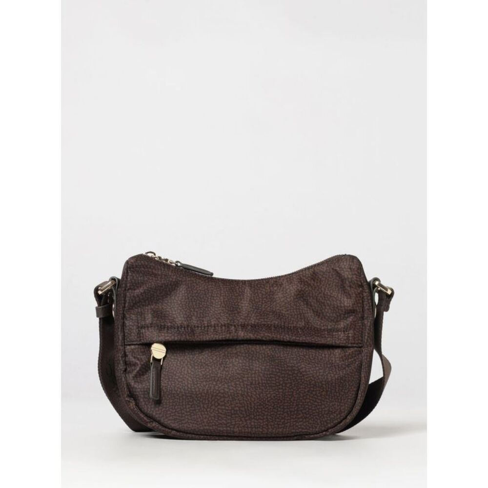 Borbonese Women Luna Polka Dot Recycled Nylon Borbonese Crossbody Bag